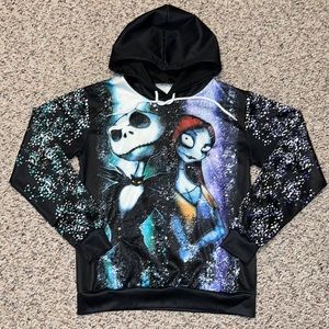 Nightmare Before Christmas Jack and Sally Hoodie